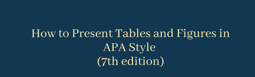 Figures In Apa 7th Edition