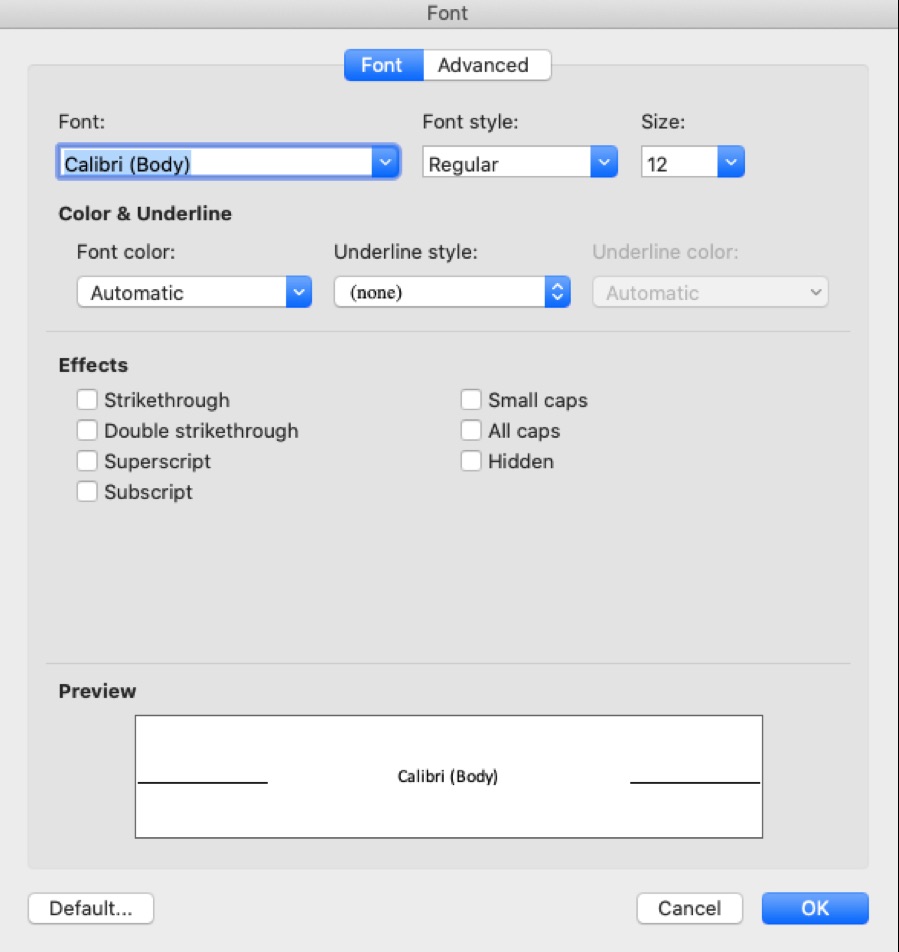 Format Academic Papers in Microsoft Word 2020