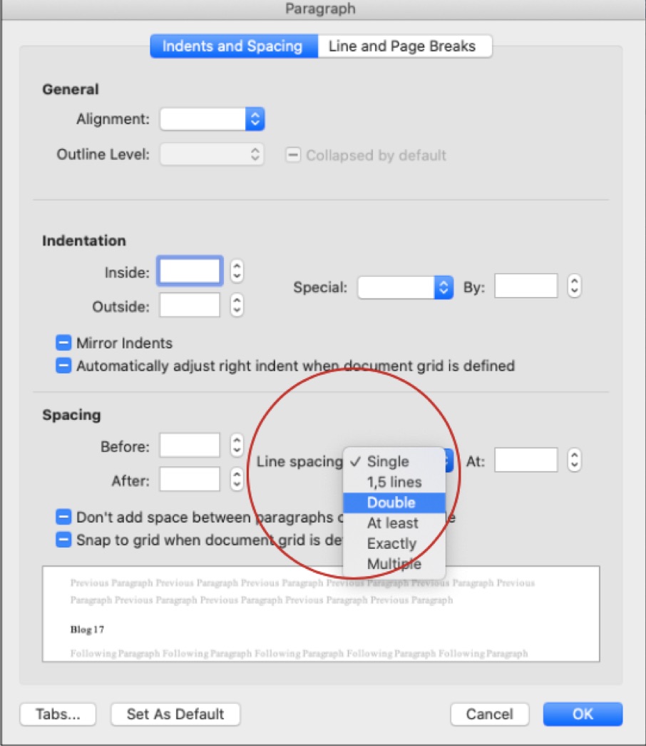 Format Academic Papers in Microsoft Word 2020