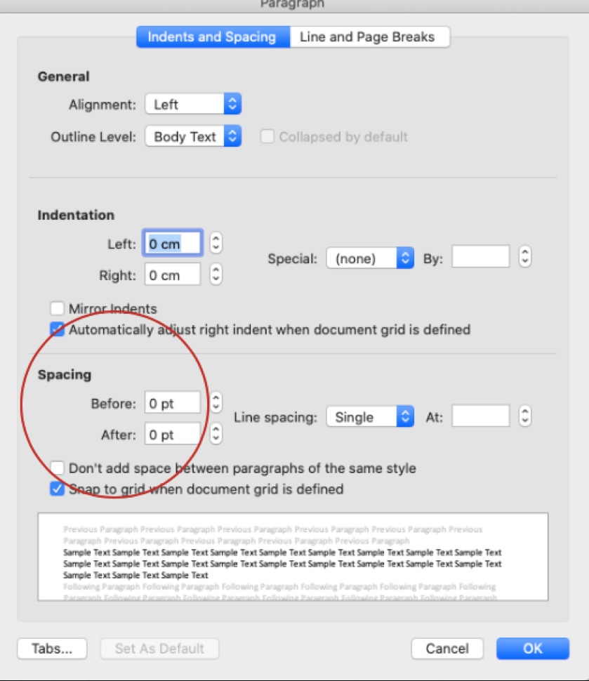 Format Academic Papers in Microsoft Word 2020