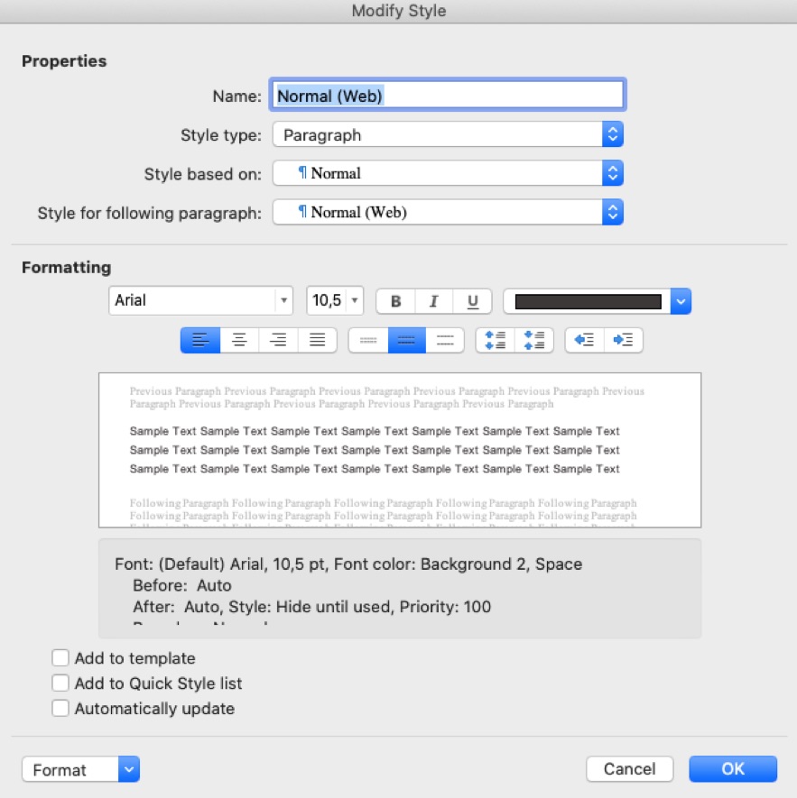 Format Academic Papers in Microsoft Word 2020