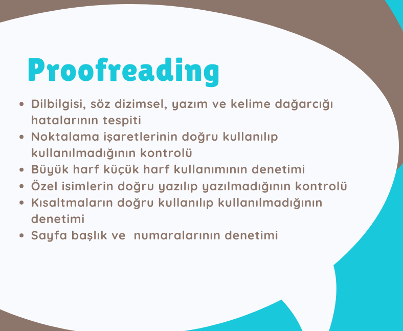 Proofreading ve Editing Karşılaştırması (II) | Proofreading Nedir?